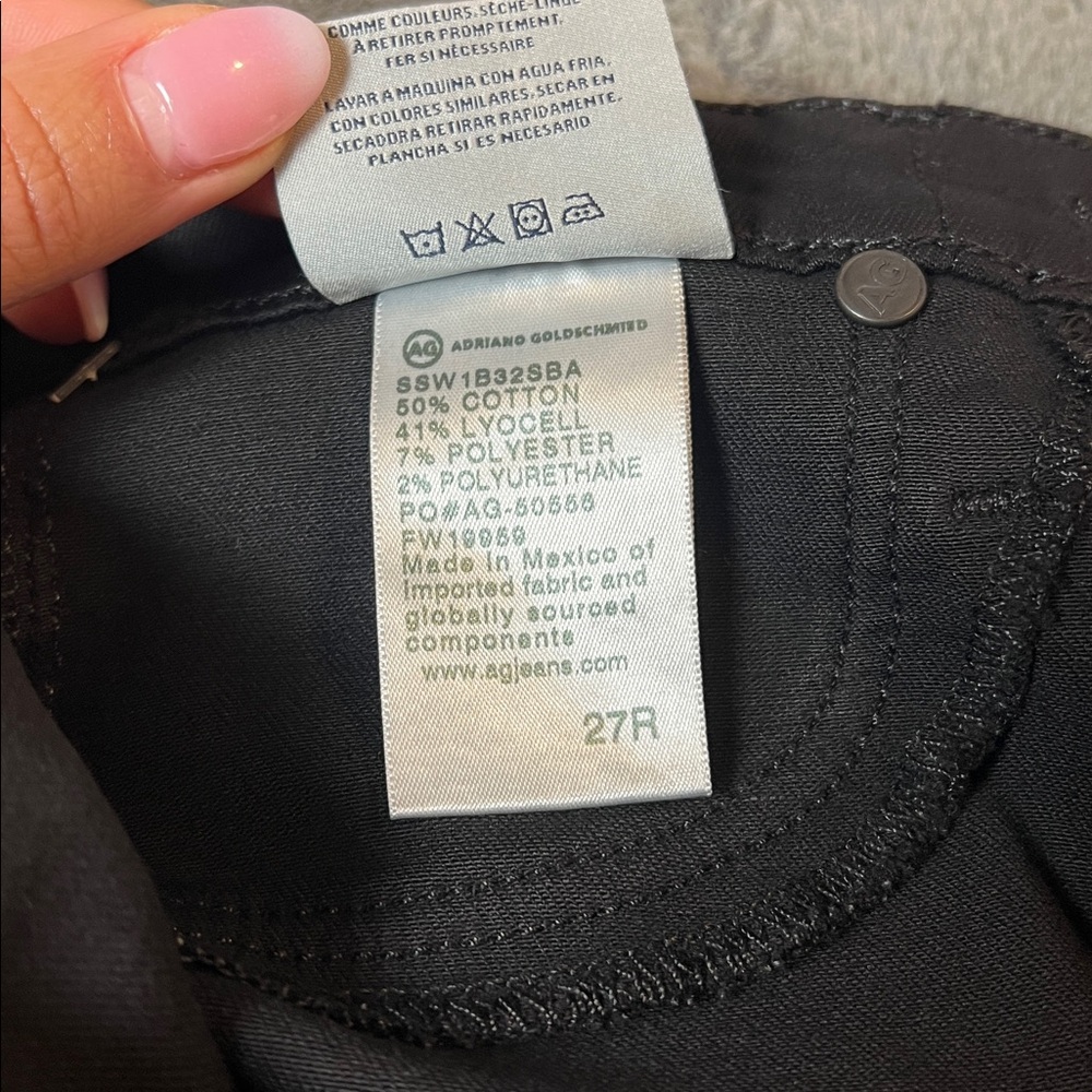 AG Farrah Seamless high-rise skinny jeans - Picture 6 of 8